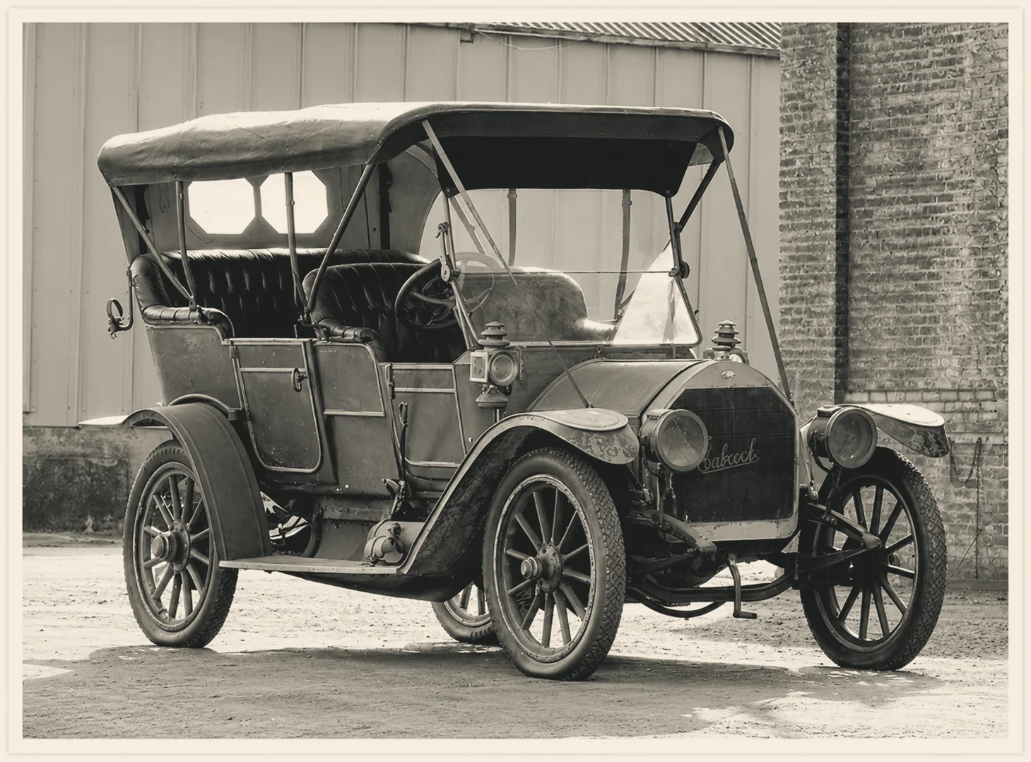 Historic Babcock automobile